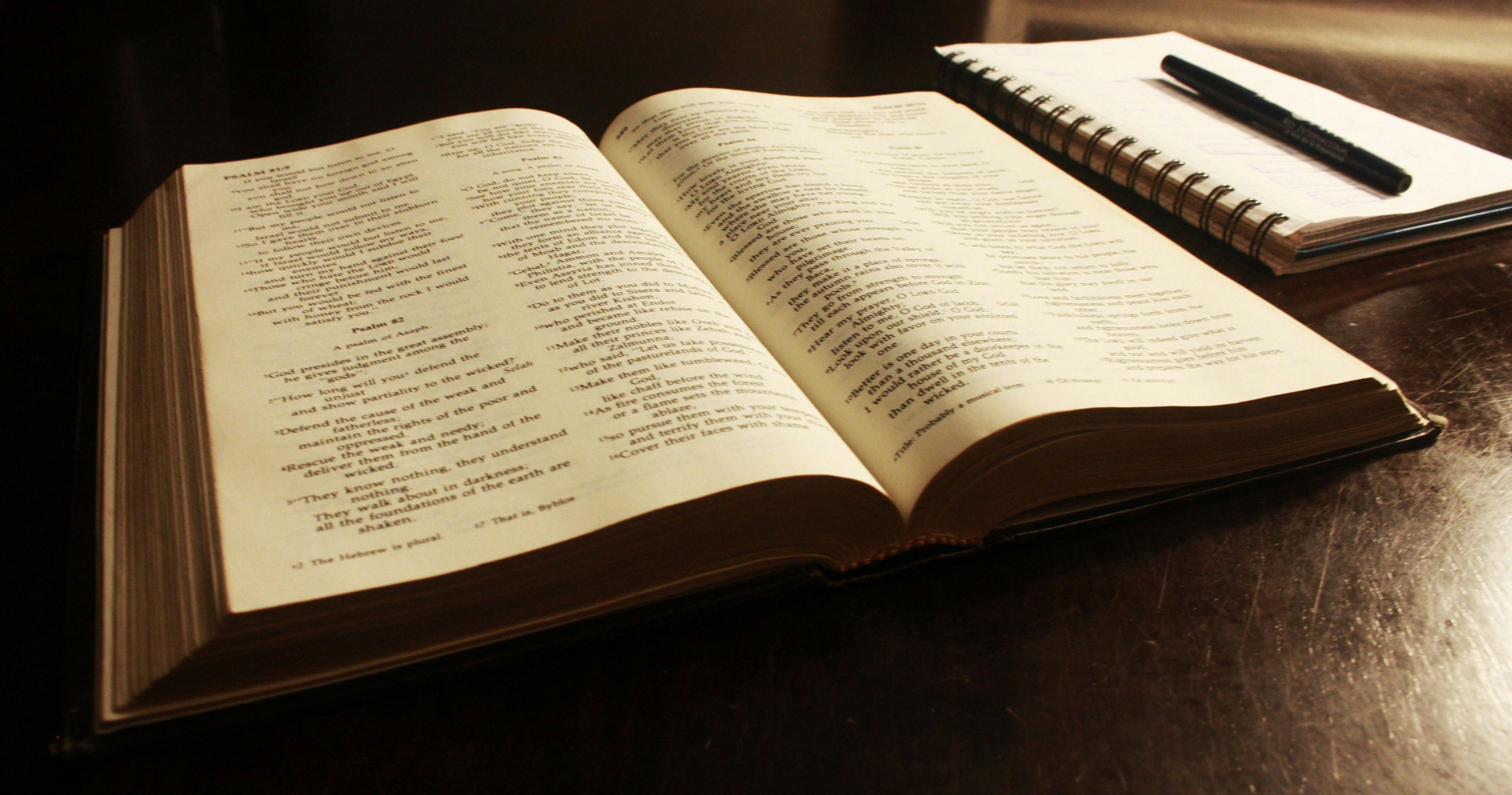 Open Bible study materials